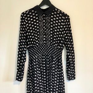 Kate Spade Swan print dress